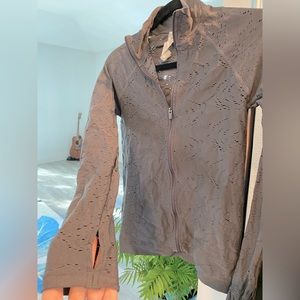 Laser cut studio jacket.